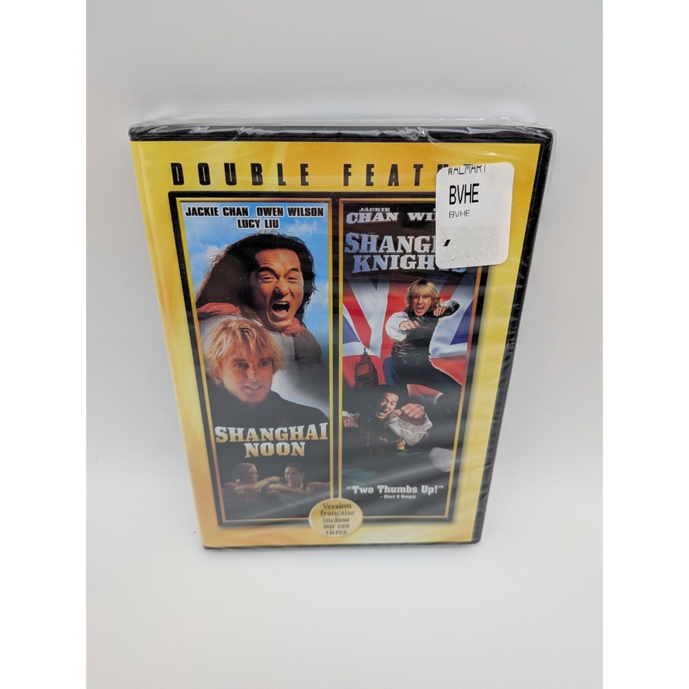 Shanghai Noon / Shanghai Knights Double Feature 2-DVD Set *Factory Sealed*